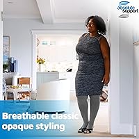 Vista 25 de Absolute Support - Medias de compresión opacas con puntera abierta, firme apoyo, 20-30 mmHg, M