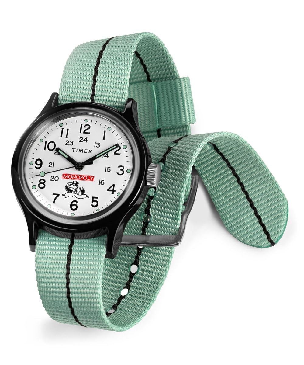Timex Herren Analog Quarz Armbanduhr X Monopoly