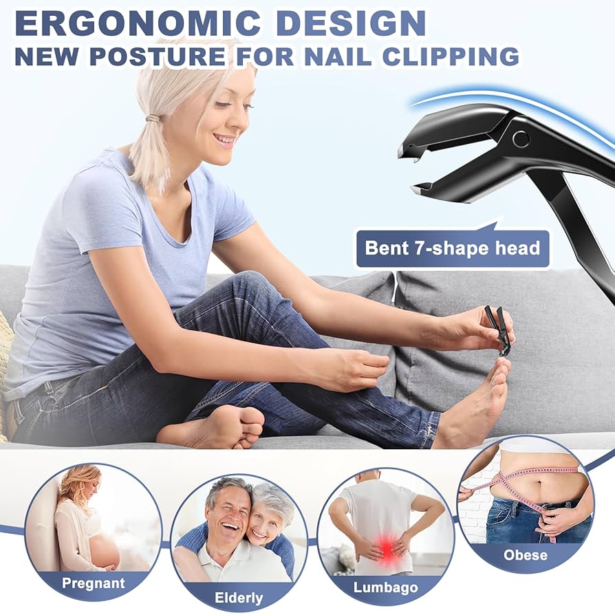 0669 延長オプション　ネイル Amazon.com : Toenail Clippers for Seniors Thick Toenails
