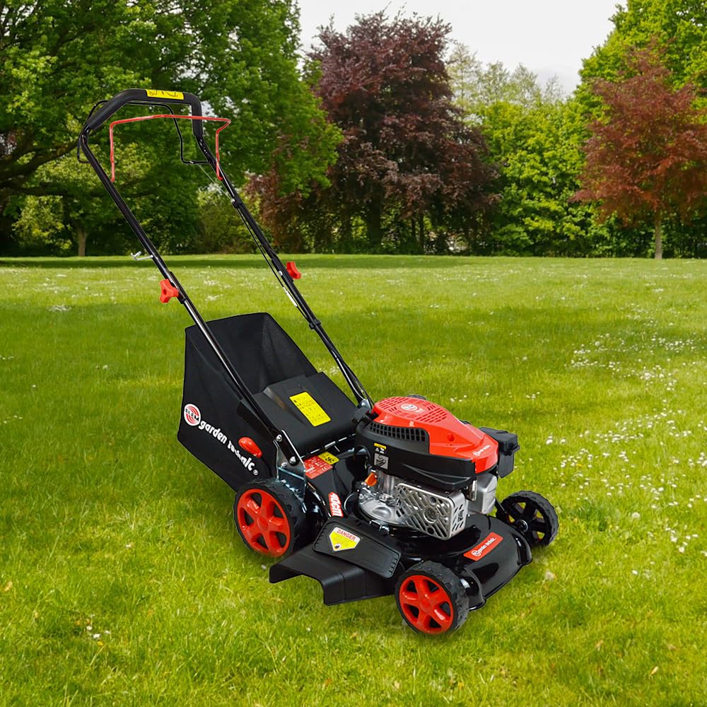 Tondeuse Thermique tractée 144 CC - 40cm - Mulching et éjection latérale