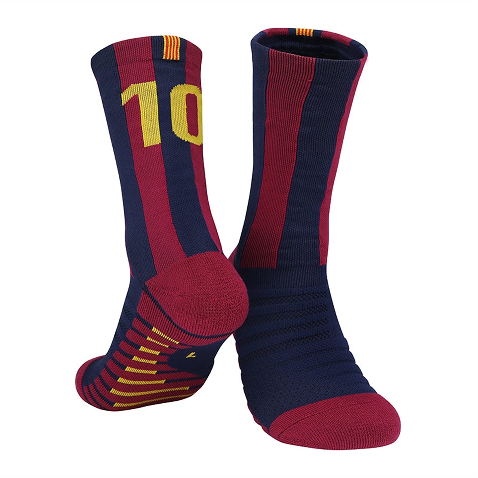 Tendencia Hombres Calcetines de fútbol Anti resbalón Ciclismo calcetín Calcetines de Tela de Tela de Tela de Tela Hombres Corriendo Malla Calcetines de Baloncesto Calcetines Deportivos