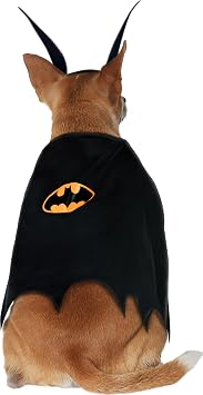 DC Comics Superheroes: Batman Pet Costume for Dogs or Cats by Rubies, Large