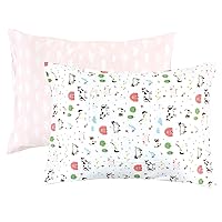 Vista 12 de Hudson Baby Funda de almohada unisex de algodón para bebé, Animal Adventure, talla única