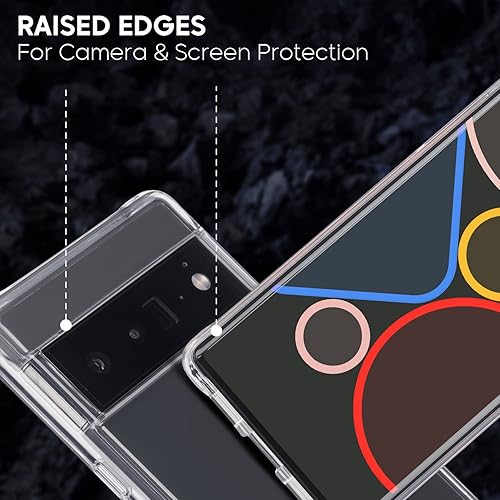 Miniatura 2 de Case-Mate - Serie Tough - Paquete de protección - Funda y protector de pantalla para Google Pixel 6 Pro - Delgado - Protección contra caídas de 10
