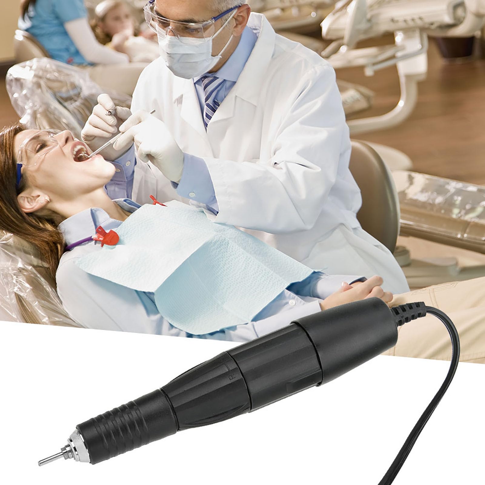 Taladro Eléctrico Profesional para Uñas, Máquina Pulidora con de Micromotor Marathon, Taladro para Decoración de Uñas y Esmalte, 35000RPM