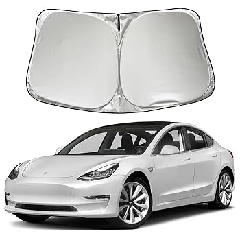 【純正品】テスラモデル3 サンシェード　フロント　リア Amazon.co.jp: テスラ モデル 3 サンシェード フロント & リア