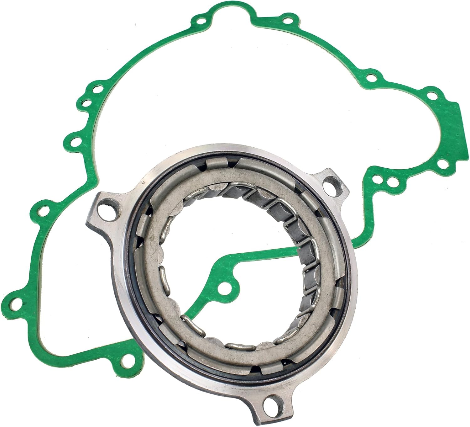 Caltric Starter Clutch & Idle Gear Kit For Polaris Ranger Crew XP 900 2015-2019 – Includes Gaskets, 4-Piece Set