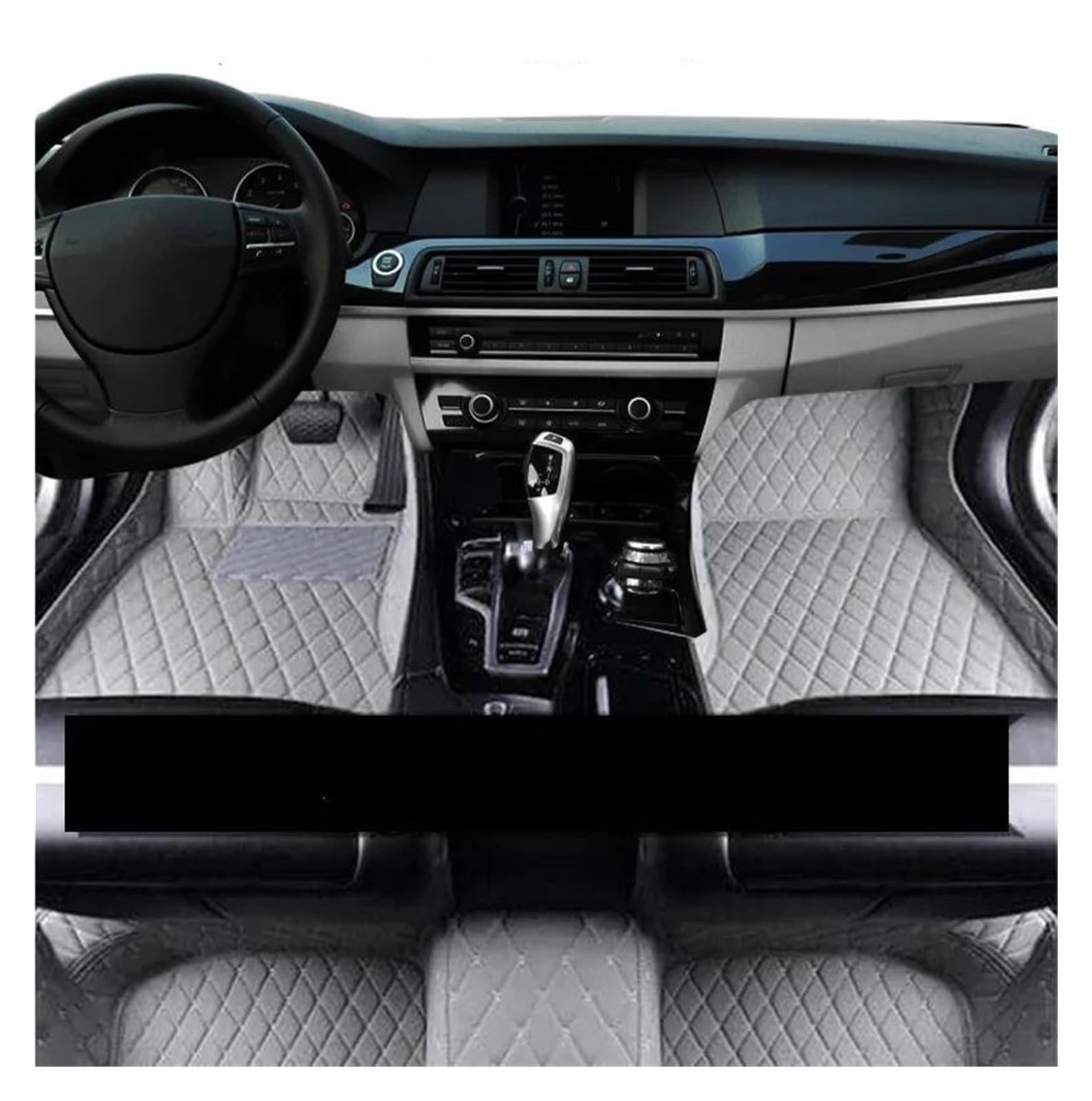 Almohadillas Los Pies para Civic 6th para Ferio EJ EK EM Sedan 1999 2000 Alfombrillas El Suelo del Coche Conducir A Mano Izquierda O Derecha Almohadilla El Talón (Color : LHD Light Grey)