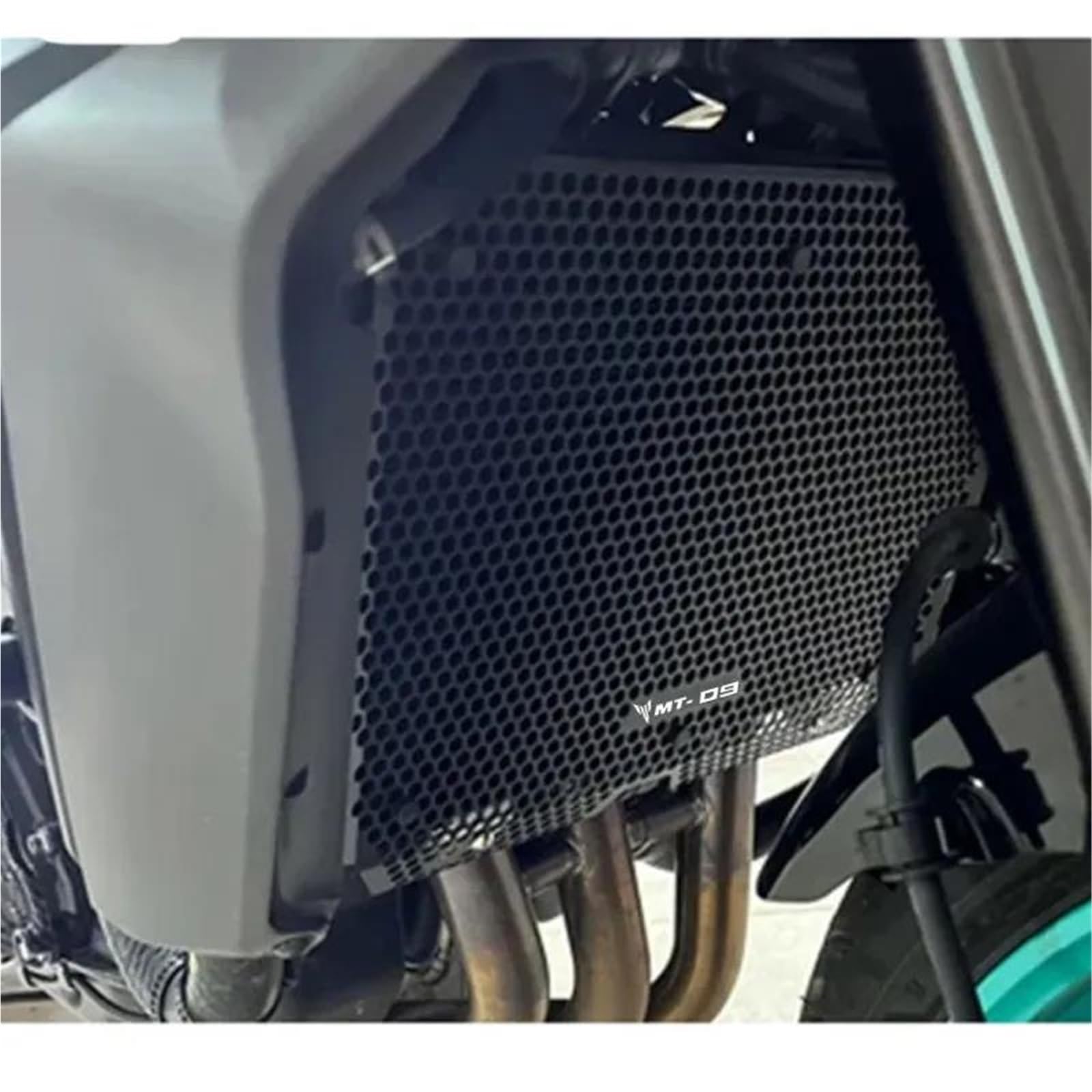 Ochrona chłodnicy motocyklowej Osłona Chłodnicy Motocykla Osłona Chłodnicy Pasuje Do YAMAHA MT 09 MT-09 MT09 SP 2024 2025 Kratki motocyklowe(MT LOGO)