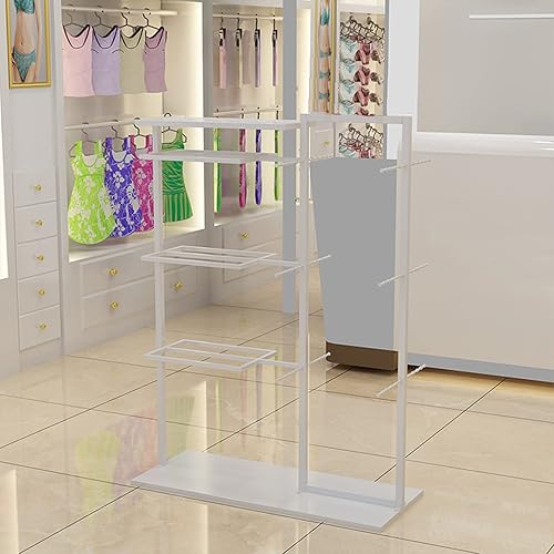 Miniatura 5 de Household Products Tienda de ropa estantes comerciales Estante de exhibición de pie para ropa interior, calcetines, accesorios, bufandas, guantes,