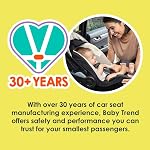 Baby Trend EZ-Lift™ 35 Plus Siège d'auto infantile, léger et portable, Siège pour bébé orienté vers l'arrière avec caractéristiques de sécurité, Noir Dash