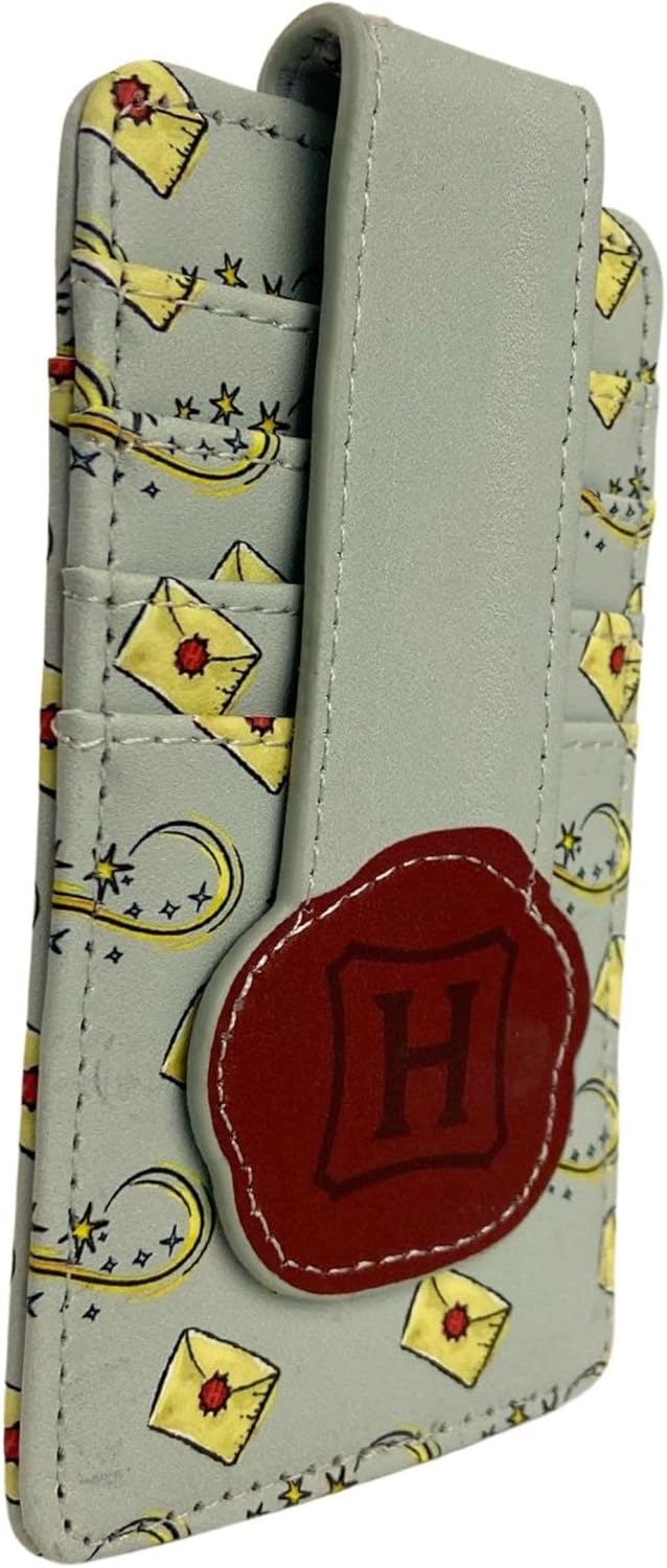 Harry Potter Card Holder Wallet Slim Compact (Gray) - Image 6