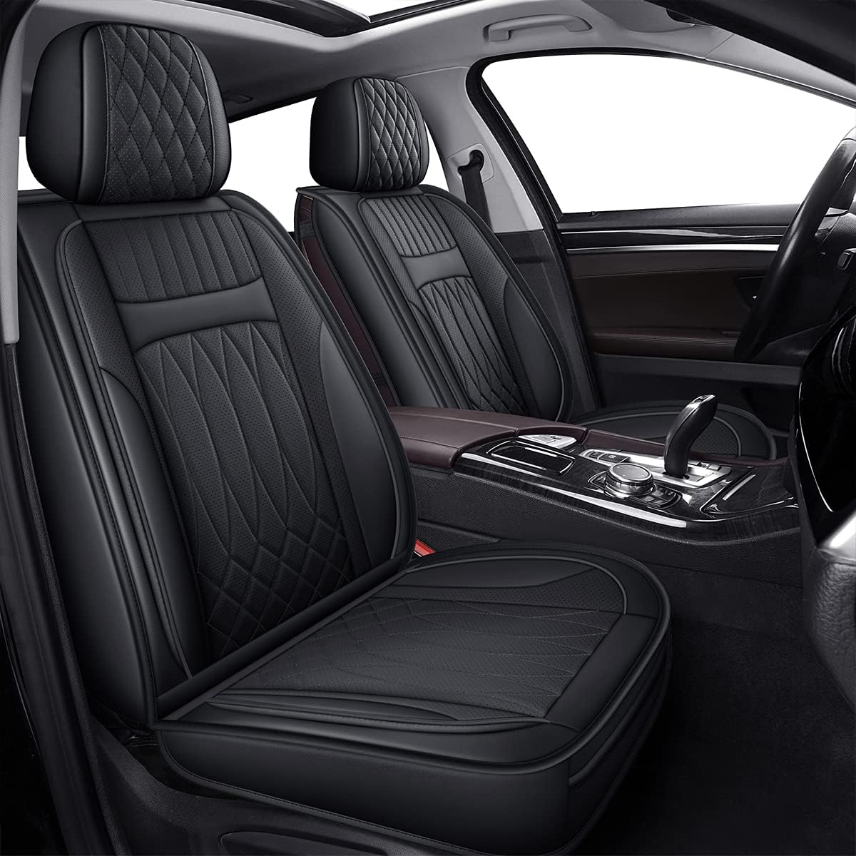 TZAUTMAC Car Seat Covers Accessories,Universal Automotive Seat Covers for Cars SUV Truck Auto,Non-Slip Vehicle Car Seat Cover