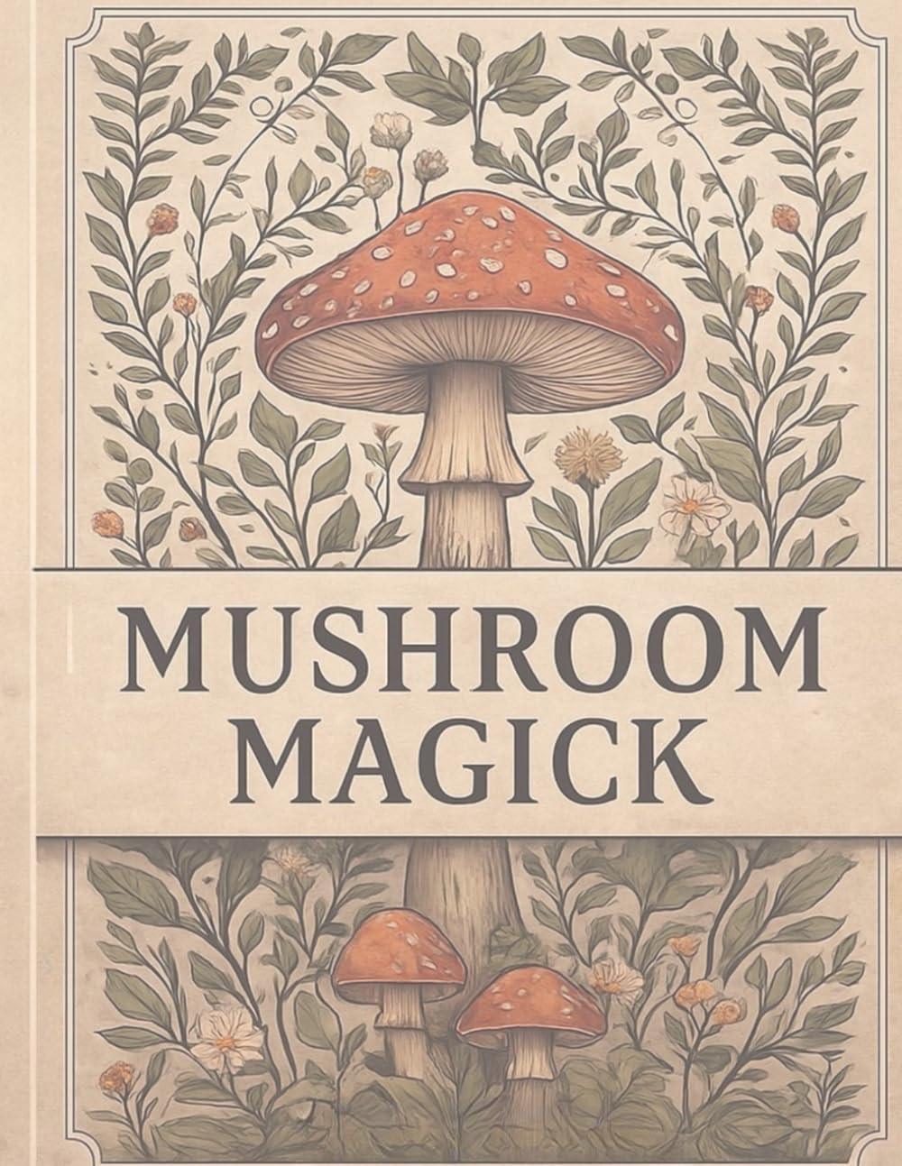 Mushroom Magick: A Botanical Coloring Journey