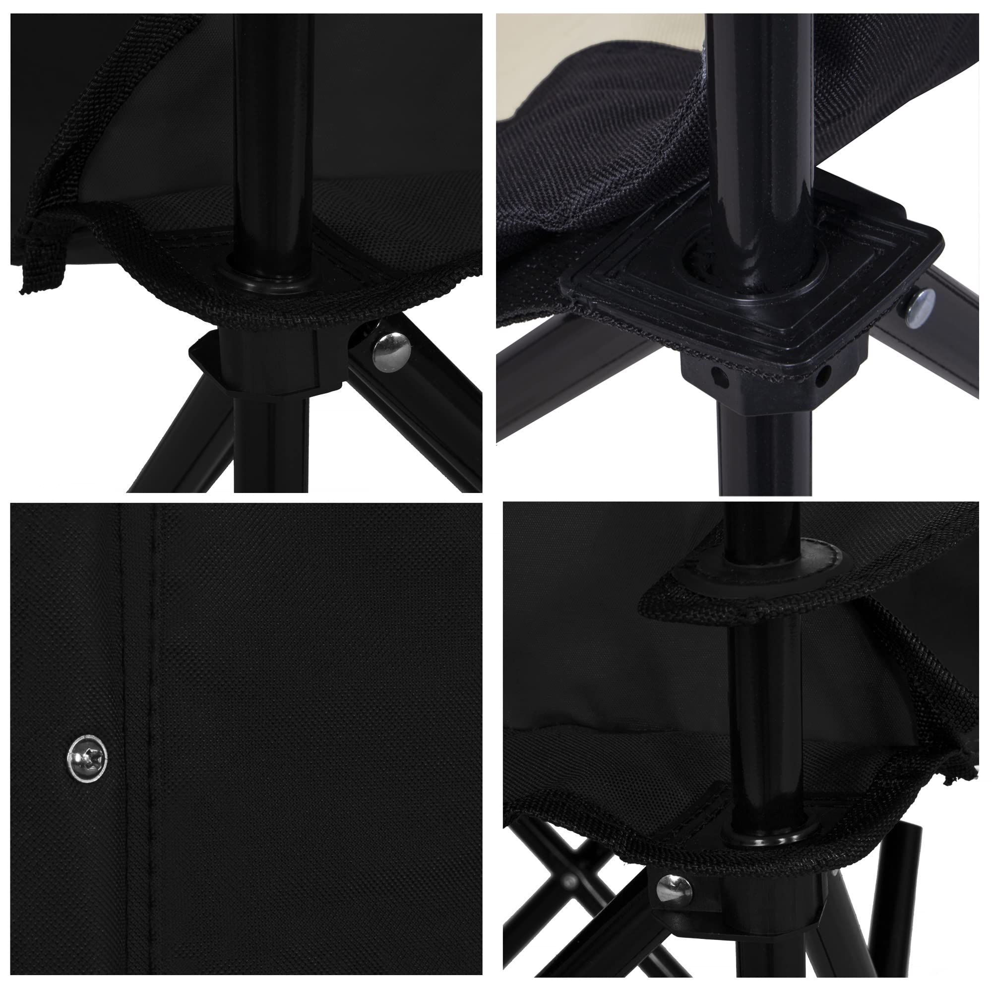 SPRINGOS Table pliante avec deux chaises - Table de camping pratique pour les déplacements, les festivals, les tables et les chaises pour la plage
