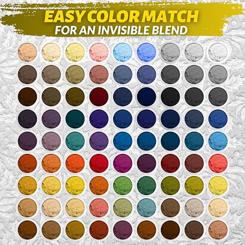 Miniatura 2 de Kit de reparación de telas y alfombras Coconix | Repara rasgaduras, agujeros y quemaduras en tapicería de tela y alfombra, alfombras y ropa |