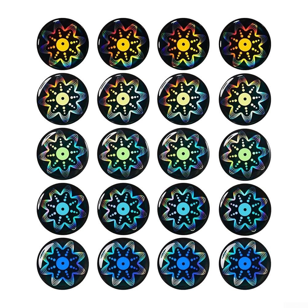 Eawfgtuw Lot de 18 autocollants bloqueurs de champs électromagnétiques pour appareils électroniques, protection anti-radiations pour téléphones portables, tablettes, ordinateurs, application facile,