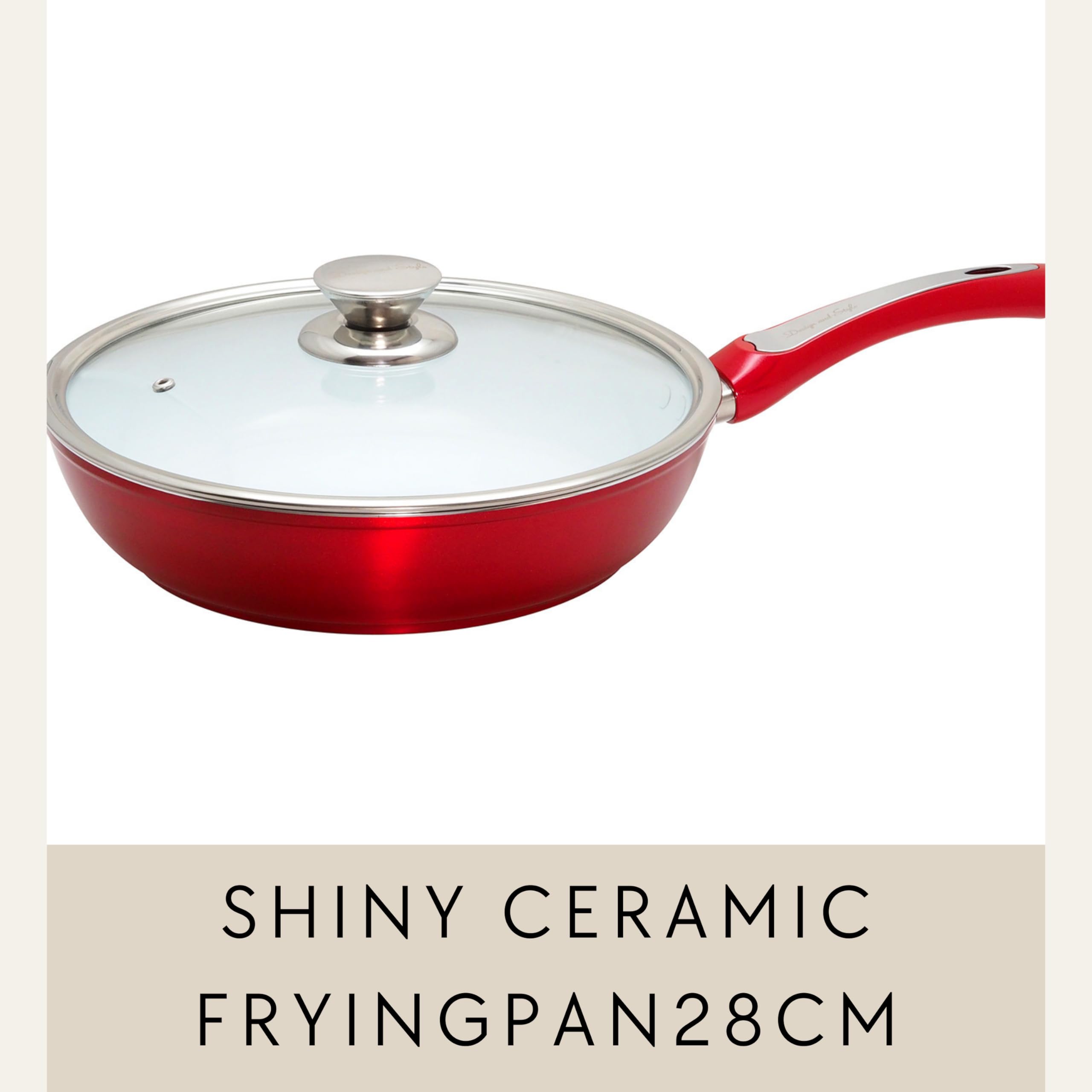 Amazon｜D&S ディーアンドエスフライパン28cm IH対応 2層セラミック