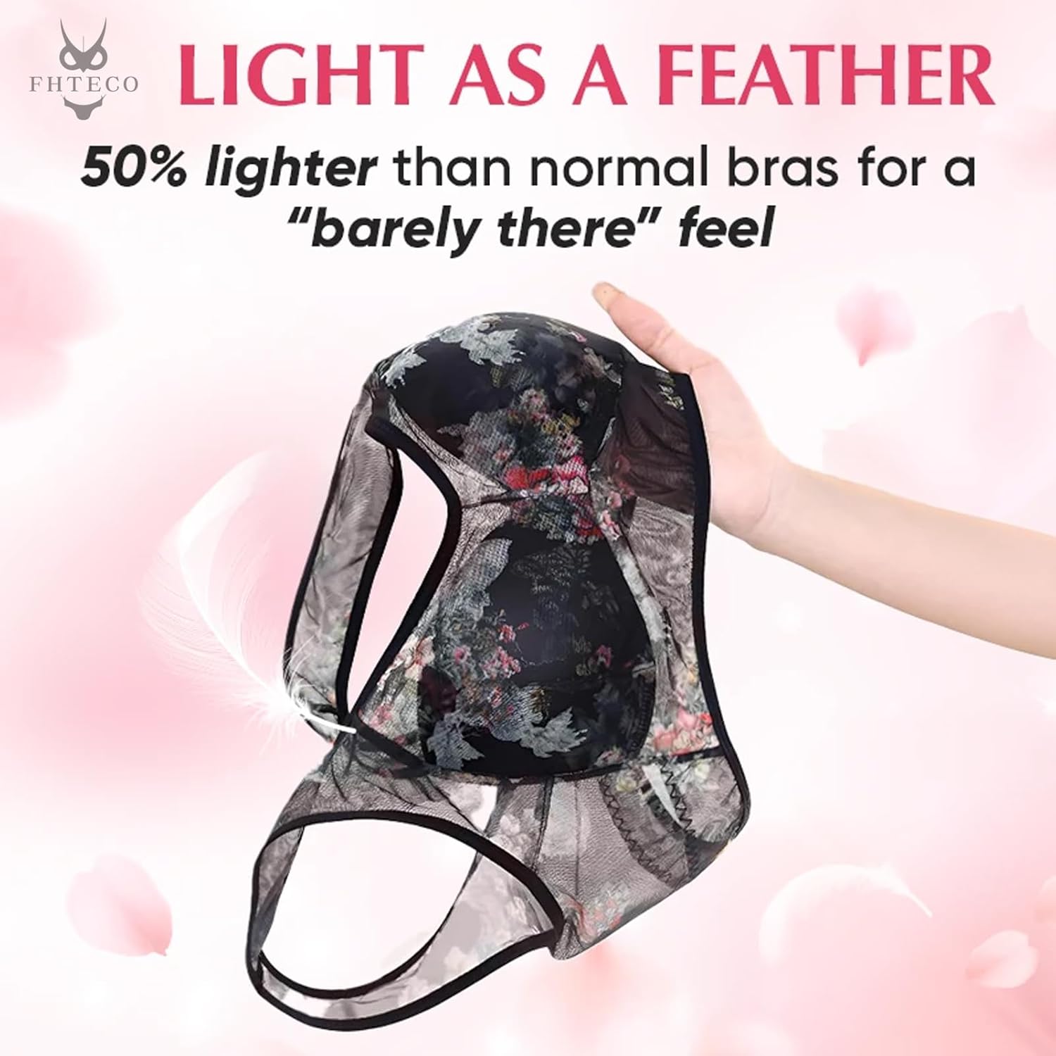 Smoothing Bra Anti Sagging Wireless Push Up Bras for Women No Underwire Full Coverage Bra Comfy Bras for Women - Image 7