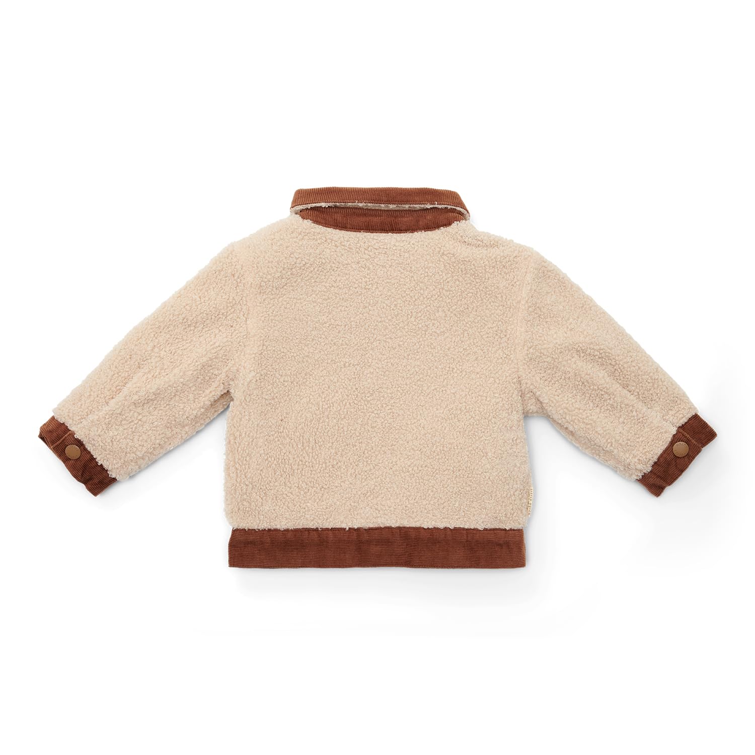 Little Dutch CL24092099 Wendejacke - Little Farm braun/sand (Gr. 74)