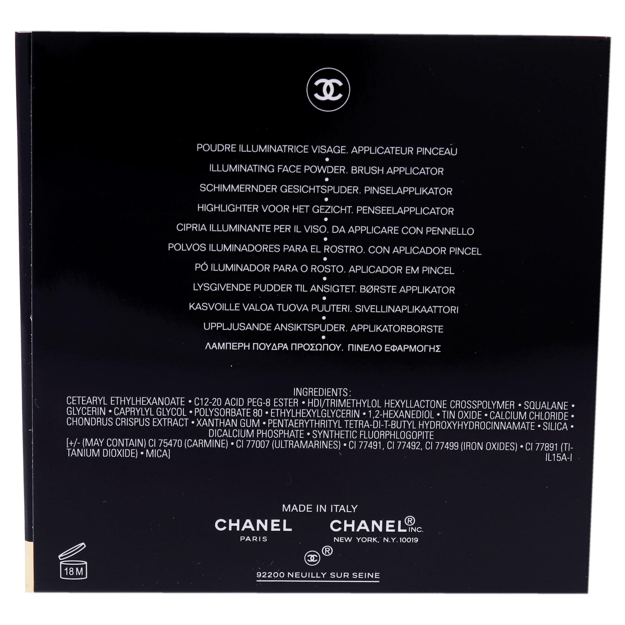Chanel Poudre Lumiere 20-Warm Gold 8.5 Gr - 50 ml.