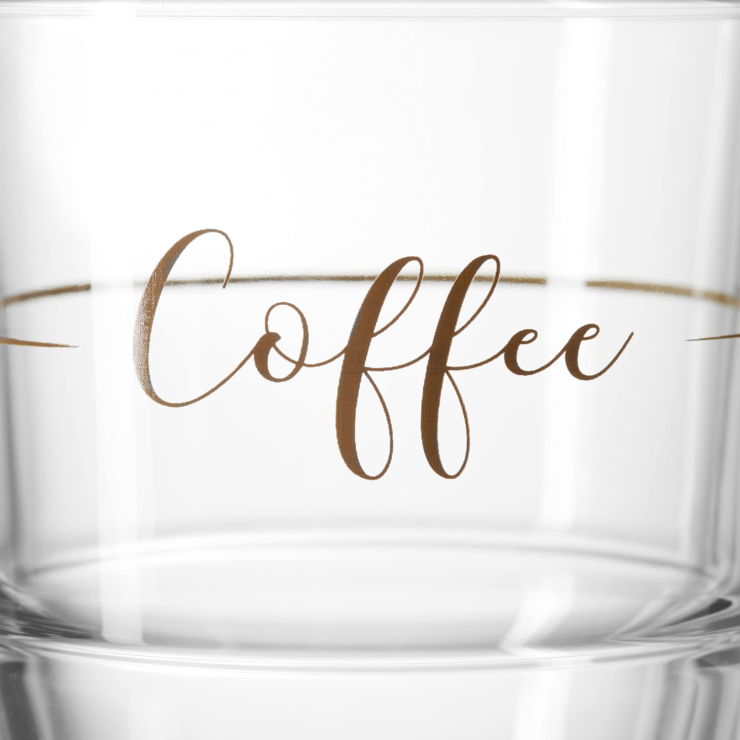 Leonardo Solo Latte-Macchiato glazen, set van 6, glazen bekers met