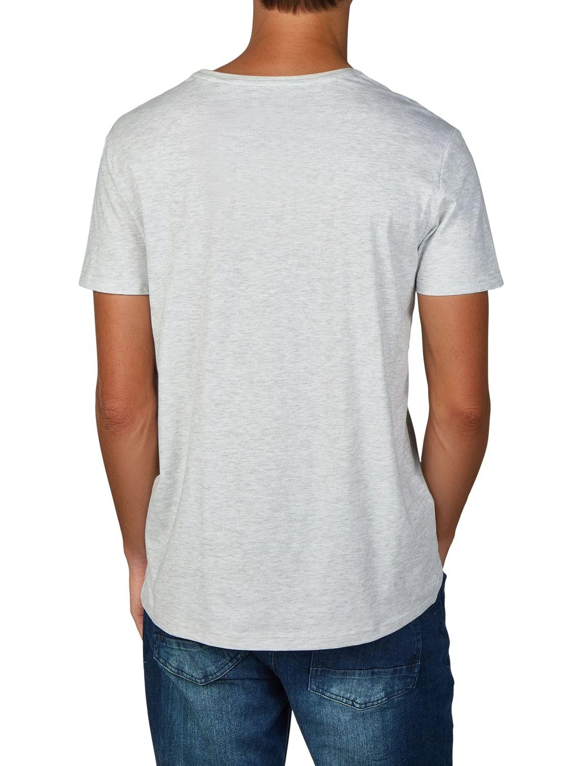 riverso - Maglietta da Uomo a Girocollo RIVLeon, Confezione da 4 Pezzi, Collo Tondo, a Maniche Corte, 100% Cotone, S M L XL 2XL 3XL 4XL 5XL