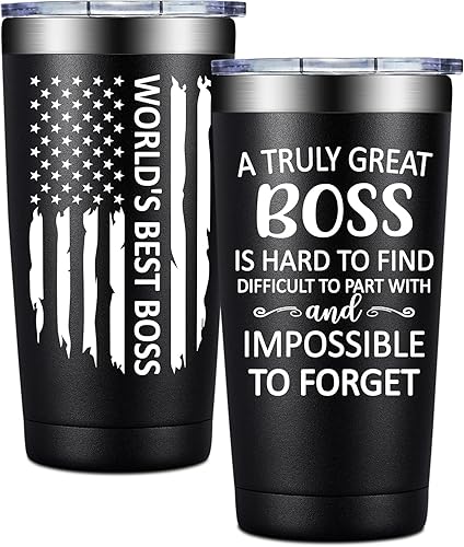 BIRGILT A Truly Great Boss is Hard to Find  Regalos para el Día del Jefe  Regalo de despedida para jefe  Jubilación, cumpleaños, regalos de Navidad