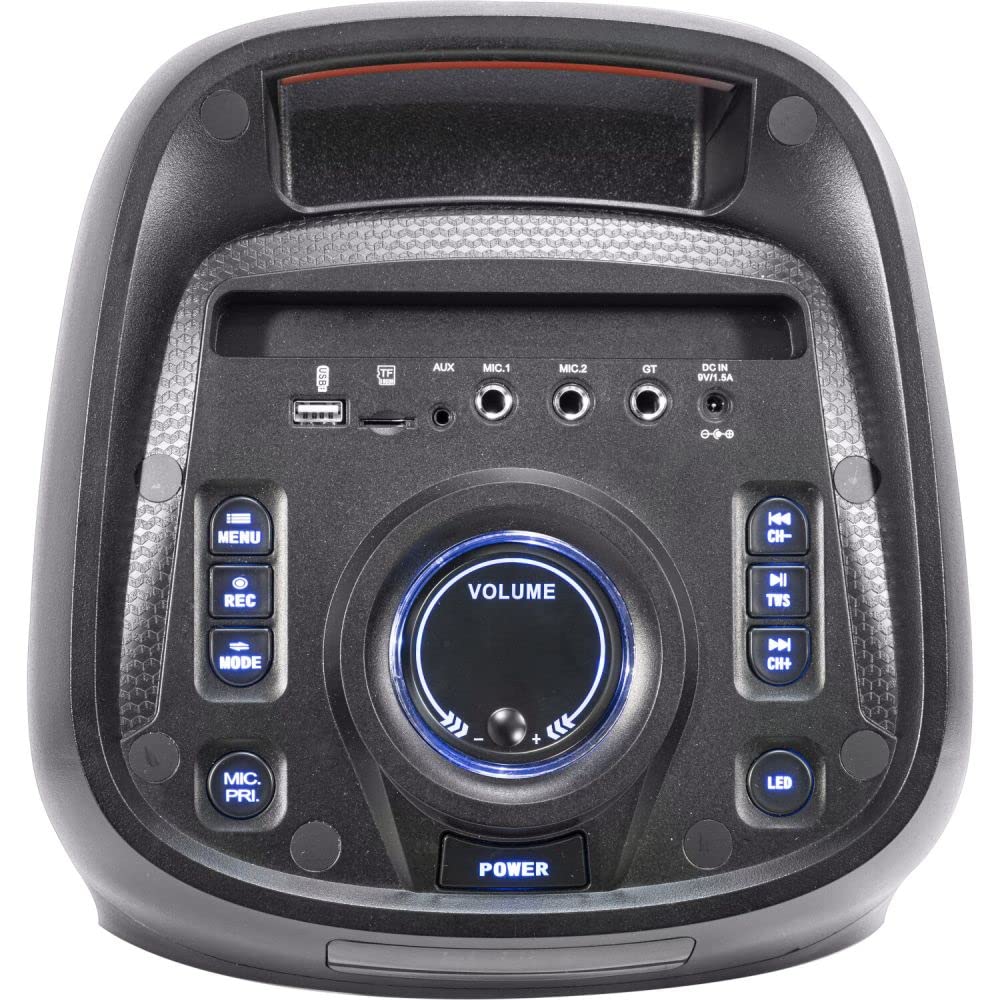 Madison - Enceinte MAD-NASH60 600W Noire USB Bluetooth sur Batterie