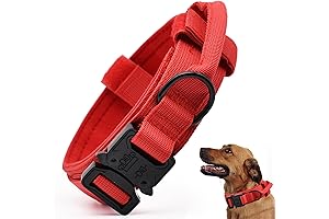 Tactical Thick Dog Collar with Control Handle