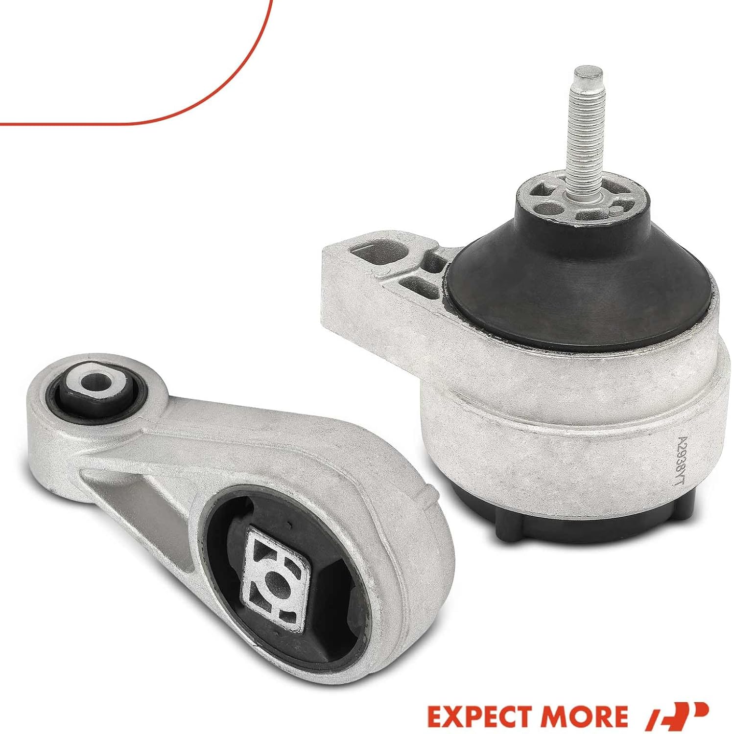 A-Premium Engine Motor Mount and Torque Strut Mount Kit Compatible with Ford Focus 2000 2001 2002 2003 2.0L, SOHC, 2-PC Set, Replace# YS4Z6038BA, YS4Z6068AA