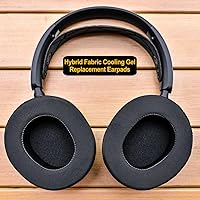 Vista 4 de Nova Pro - Almohadillas inalámbricas de repuesto compatibles con Steelseries Arctis Nova Pro Wireless de LTYIVABHTTW I mejoraron la durabilidad