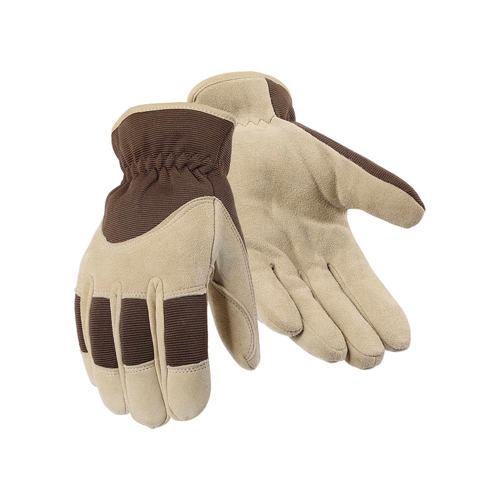 Guantes de algodón cálidos para Invierno, Antideslizantes, Resistentes al Desgaste, Resistentes al frío, para Esquiar, Senderismo, Conducir, Correr al Aire Libre, Gruesos y cálidos