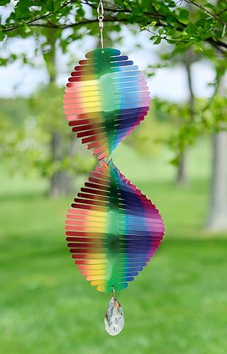 Miniatura 2 de Red Carpet Studios 31331 Spiral Spinner Rainbow, 15 pulgadas, multicolor