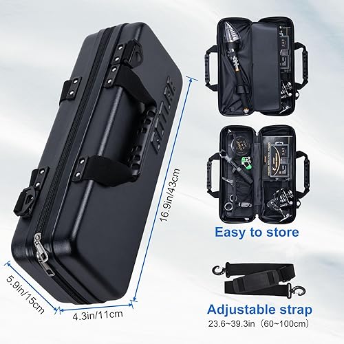 Miniatura 3 de Goture Fishing Rod and Reel Combos-Telescopic Fishing Pole Spinning Reel Lures Set with PC Hard Shell Suitcase, Telescopic Rod Reel Combo Kit for C: