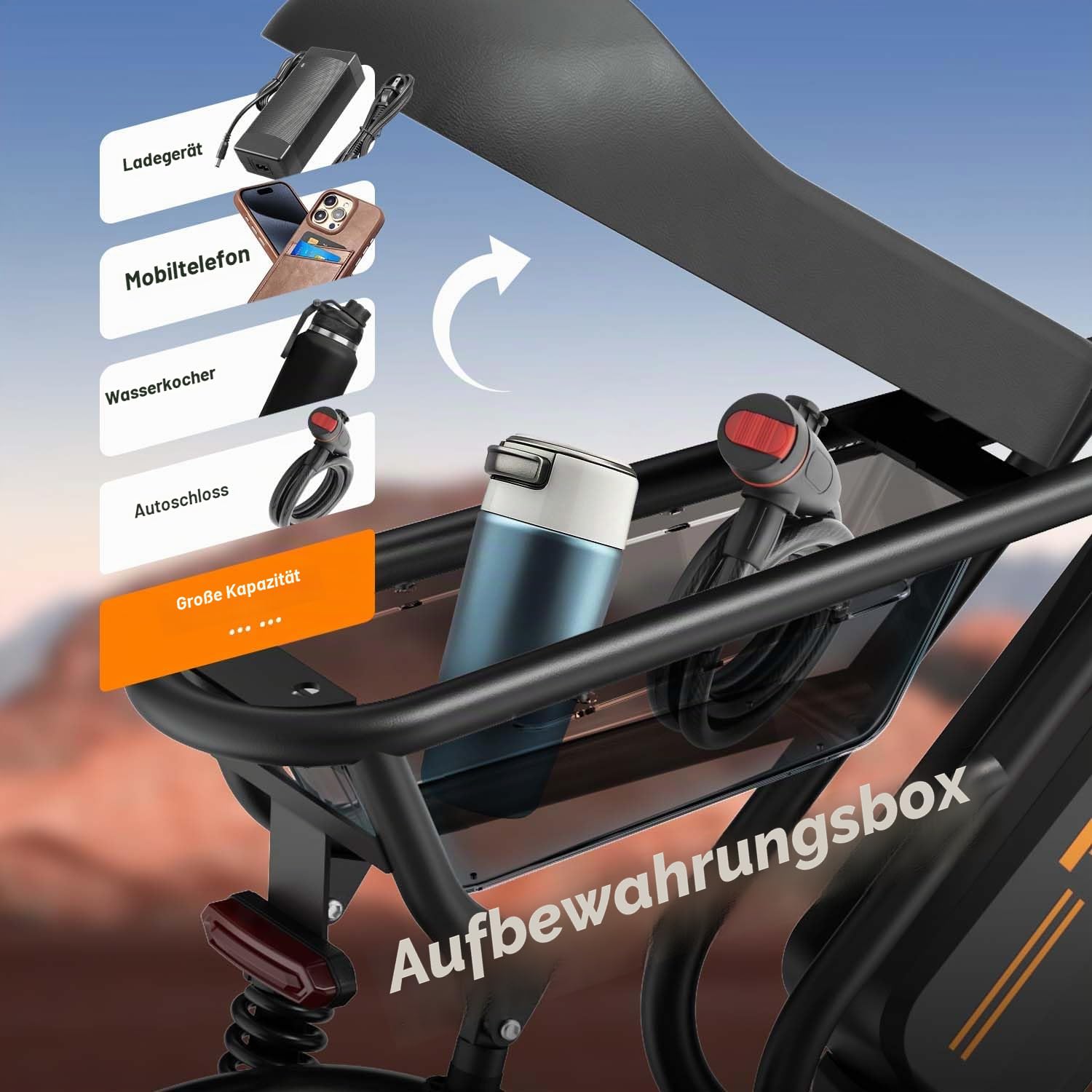 URLIFE E Bike 16" x 3.0, 48V 13Ah Herausnehmbarer Akku Elektrofahrrad, 250W Bürstenloser Motor, 100km Reichweite, E-Bike mit Doppelfederung, Elektrofahrräder für Jugendliche und Erwachsene