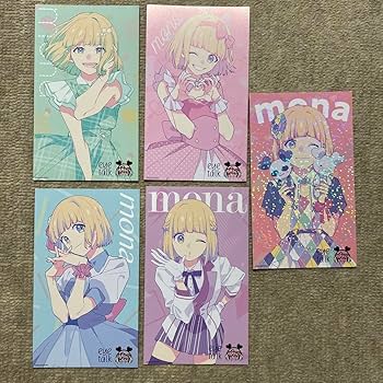 Amazon | HoneyWorks mona ポストカード アイトーク 5枚セット