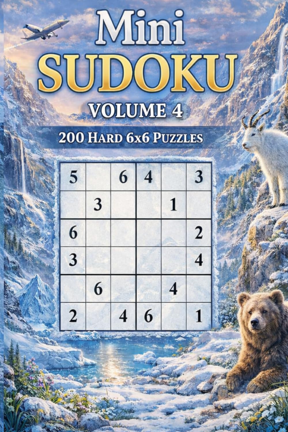 Mini Sudoku Volume 4: 200 Hard 6x6 Puzzles (Mini Sudoku Mastery Series)