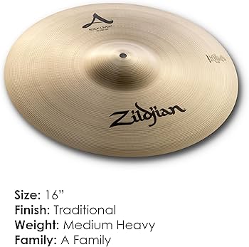 Amazon.co.jp: ジルジャン ロッククラッシュシンバル ヘビー A