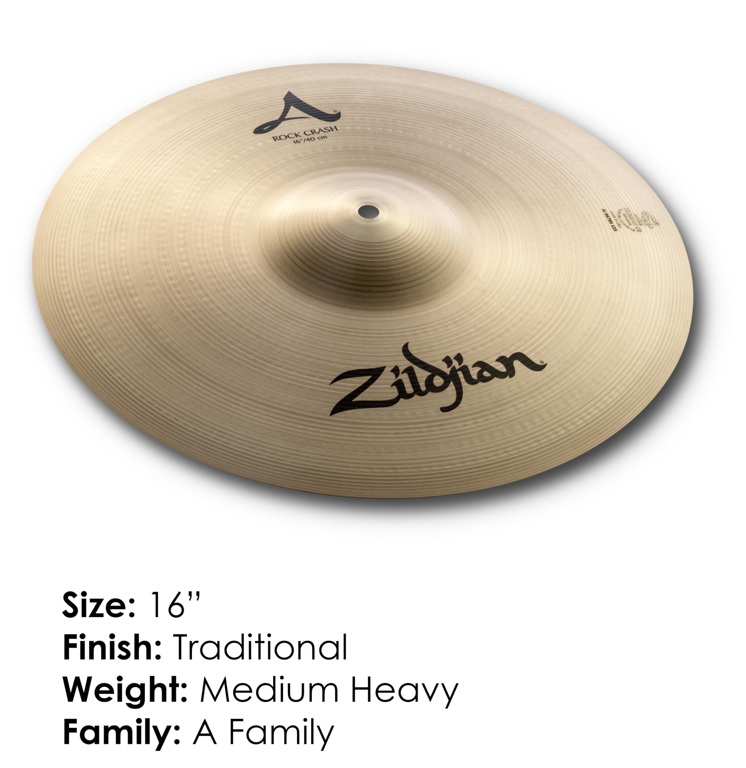 ヴィンテージ　ジルジャン シンバル 16インチ　1600g Zildjian/ジルジャン☆ヴィンテージシンバル16”☆1730g☆白
