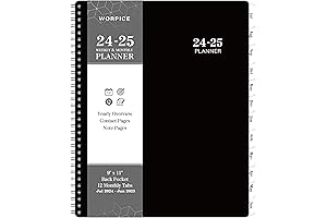2024-2025 Black Productivity Planner