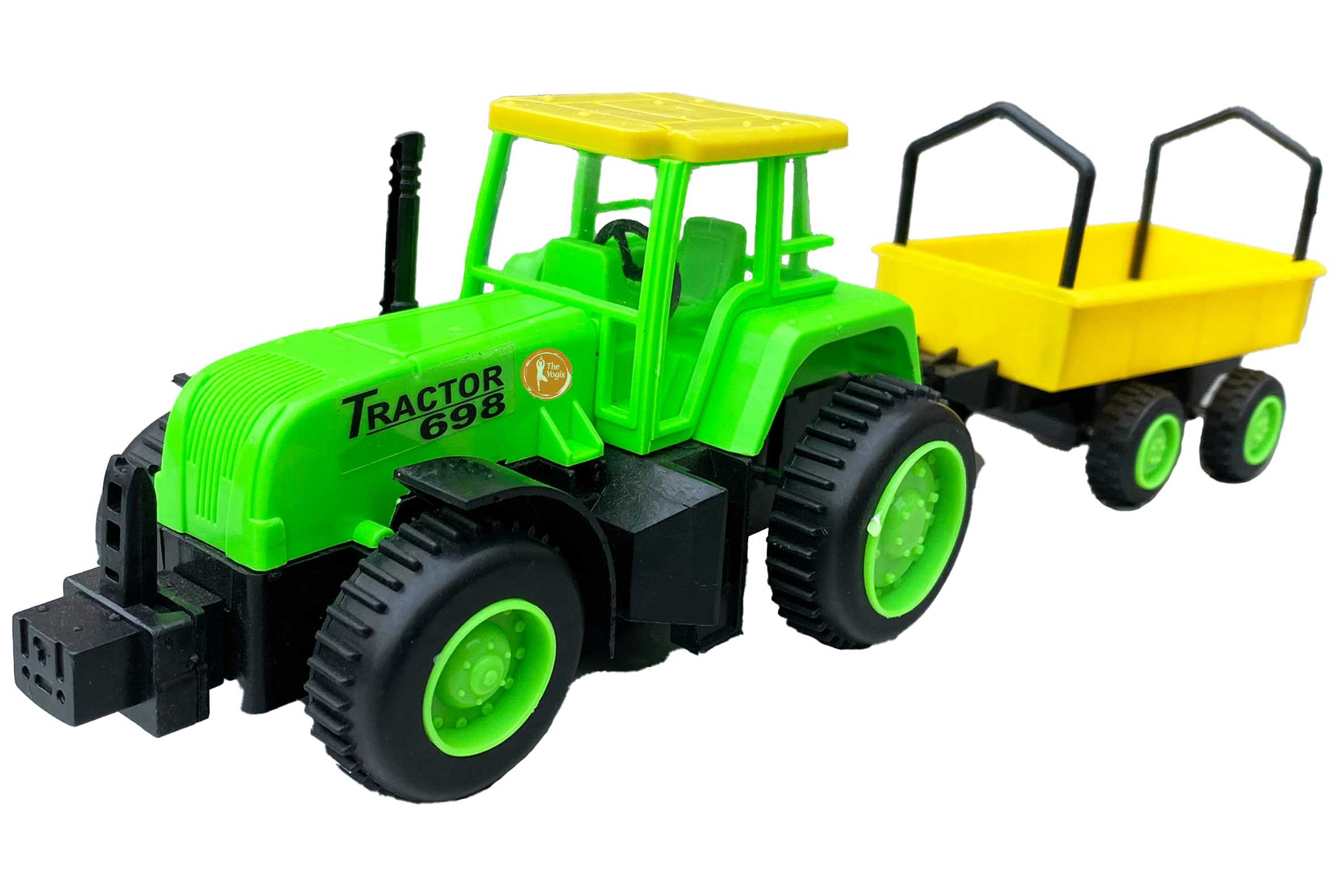 The Yogis Farmer Tractor Toy with Trolley for Kids Pull Back Toy Best Gift for Birthday for Boys and Girls (B0BHP93DQW) Amazon Price History, Amazon Price Tracker