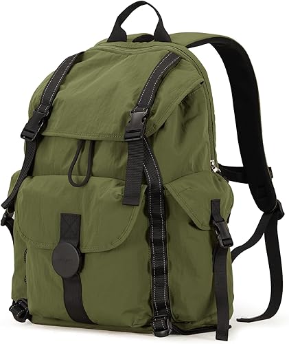 Miniatura 10 de mixi Mochila de viaje de equipaje de mano para laptop, aprobada para vuelos, ligera, mochila de senderismo al aire libre, negocios, casual, mochila