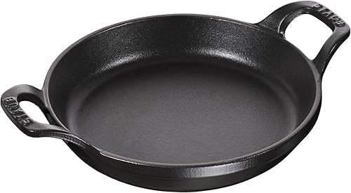 STAUB - Molde redondo para horno Negro mate