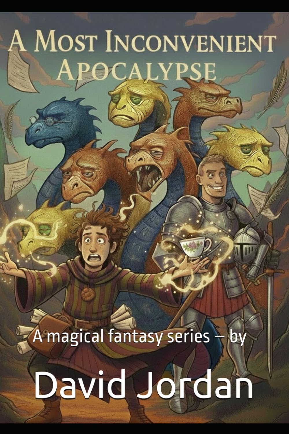 A MOST INCONVENIENT APOCALYPSE:: A magical fantasy novel – by David Jordan (The Academy of Unlikely Heroes)