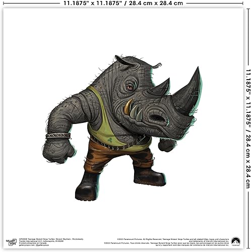 Miniatura 4 de Trends International Gallery Pops Nickelodeon Teenage Mutant Ninja Turtles Mutant Mayhem - Paquete de arte de pared de personajes de villanos