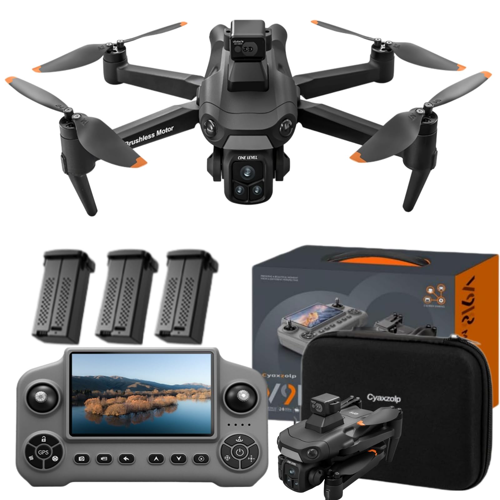 ドローン ４K画素カメラ Amazon.com: Drones with Camera for adults 4k,Drone with 4.5-inch