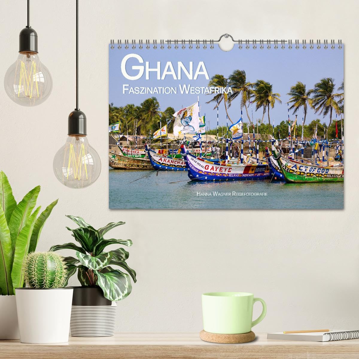 Ghana - Faszination Westafrika (Wandkalender 2026 DIN A4 quer), CALVENDO Monatskalender: Dieser Kalender ist eine Hommage an die Schönheit und Vielfalt Ghanas. (CALVENDO Orte)
