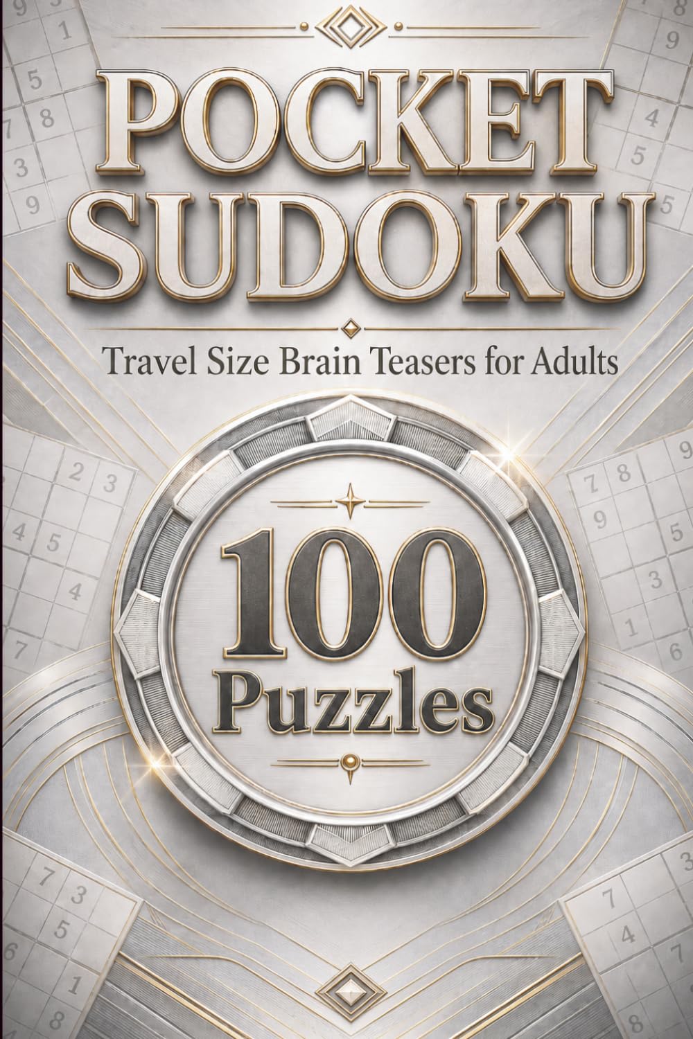 Pocket Sudoku: 100 Relaxing Brain Teasers for Adults to Unwind on the Go - Vol. 1 (The Pocket Sudoku Travel Collection)