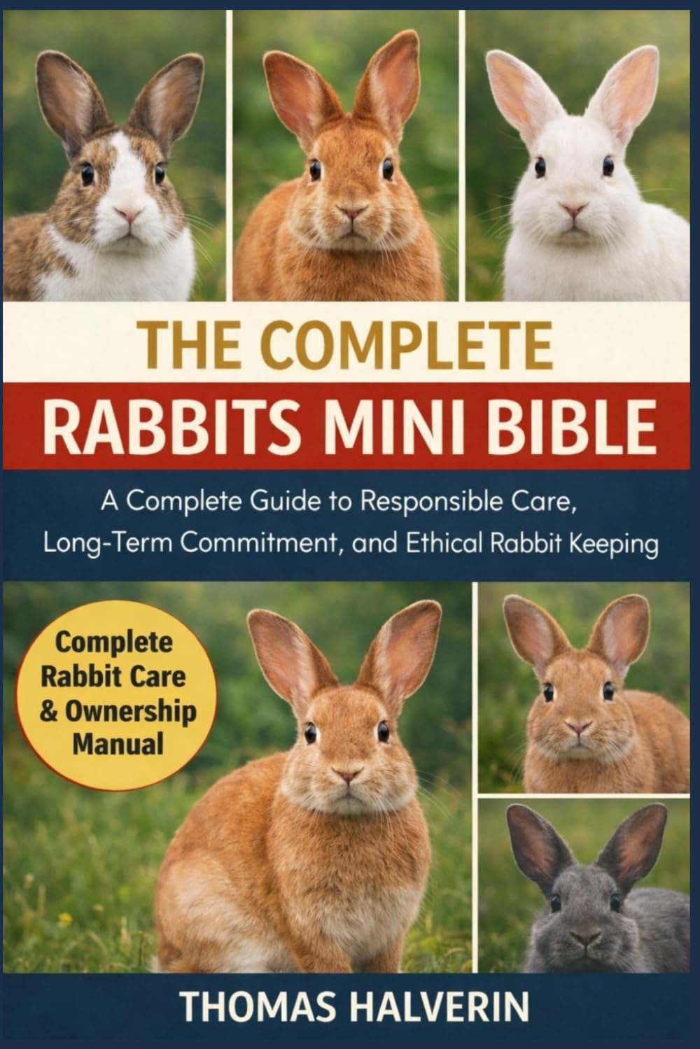 THE COMPLETE RABBITS MINI BIBLE: A Complete Guide to Responsible Care, Long-Term Commitment, and Ethical Rabbit Keeping